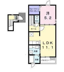 メゾン・ド・クレールの物件間取画像